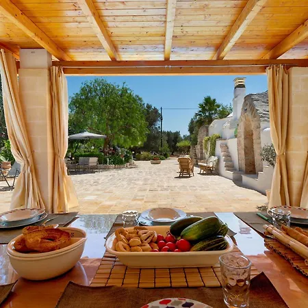 Trullo Sobba Llera By Barbarhouse Feriehus San Michele Salentino